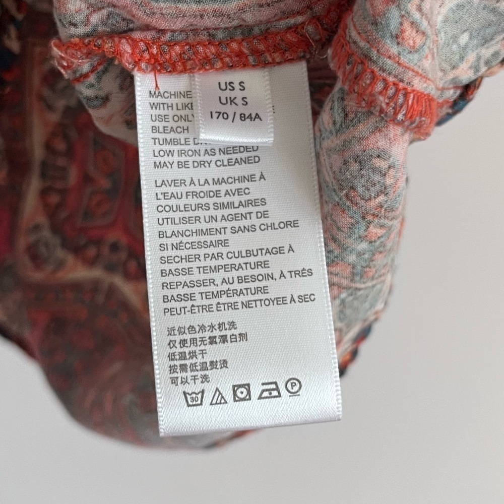 Urban Outfitters Wismer Printed Bohemian Mini Shirt Dress - Picture 6 of 8